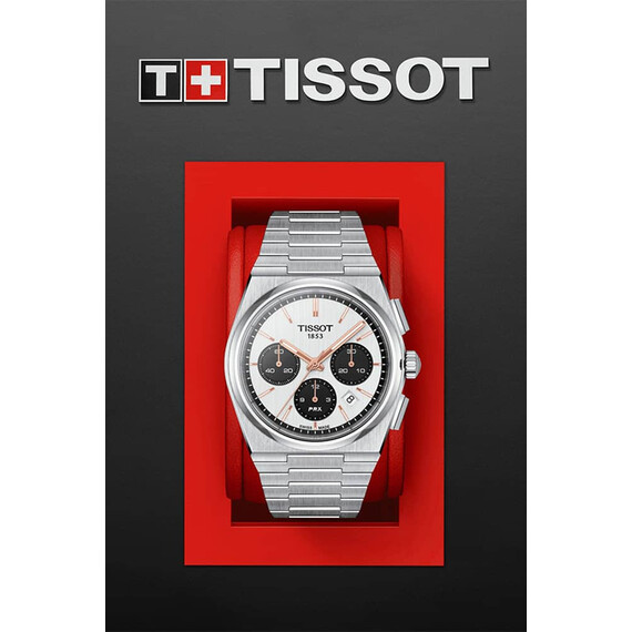 Pánské hodinky Tissot PRX Automatic Chronograph T137.427.11.011.00, Verze: ocelová , 8 image