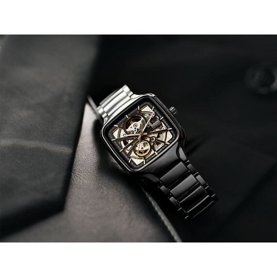 Hodinky Rado True Square Automatic Open Heart R27086162, Verze: černá , 18 image