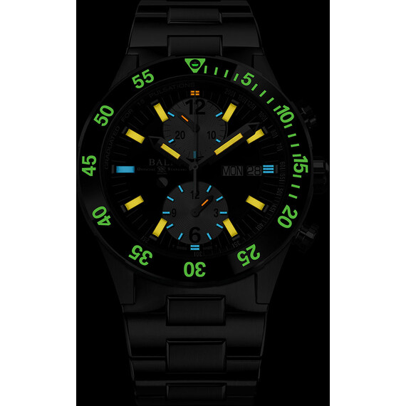 Pánské hodinky Ball Roadmaster Rescue Chronograph Limited Edition DC3030C-S-BKWH, Verze: černá , 2 image