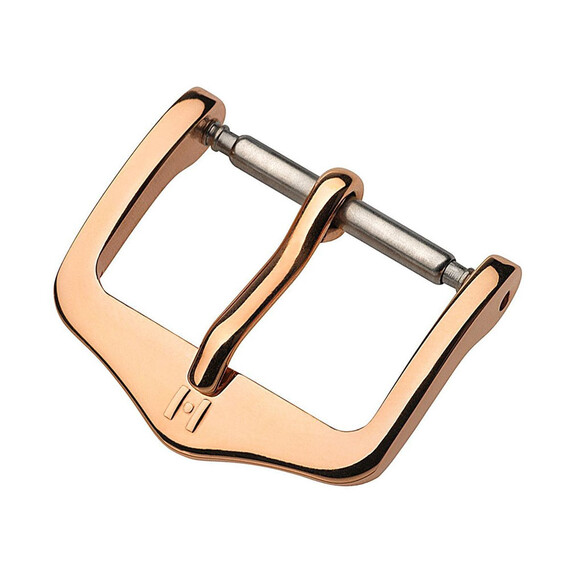 Přezka Hirsch Tradition barva růžové zlato 10 mm, Barva dílu: zlato růžové, Šířka: 10 