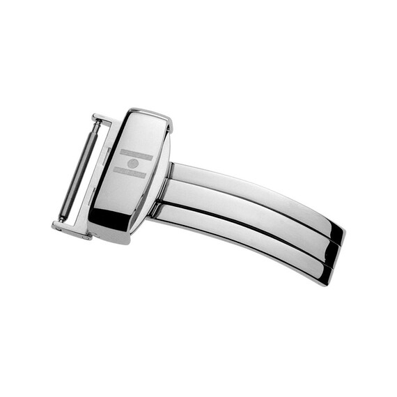 Spona Hirsch barva stříbrná 18 mm, Barva dílu: stříbrný lesklý, Šířka: 18 