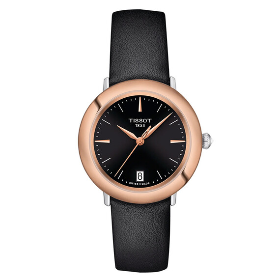 Dámské hodinky Tissot Glendora T929.210.46.051.00, Verze: černá 