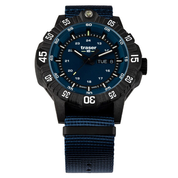Pánské hodinky Traser P99 Q Tactical 110724, Verze: modrá 