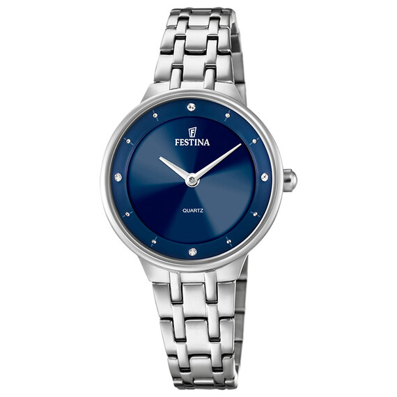 Dámské hodinky Festina Mademoiselle F20600/3, Verze: modrá 