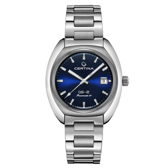 Pánské hodinky Certina DS-2 Powermatic 80 C024.407.11.041.01, Verze: modrá 