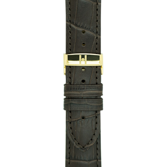 Spona Hirsch Plus barva růžové zlato 18 mm, Barva dílu: zlato žluté, Šířka: 18 , 3 image