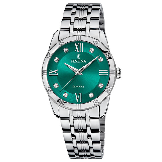 Dámské hodinky Festina Mademoiselle F16940/F, Verze: zelená 