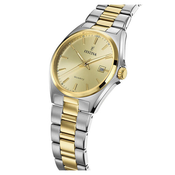 Pánské hodinky Festina Classic F20554/3, Verze: žluté zlato2 , 2 image