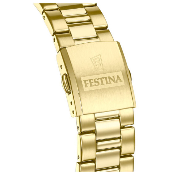 Pánské hodinky Festina Classic F20555/2, Verze: žluté zlato3 , 3 image