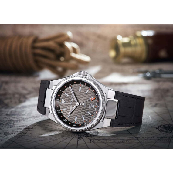 Pánské hodinky Aerowatch Milan GMT A 44999 AA01, Verze: černá , 3 image