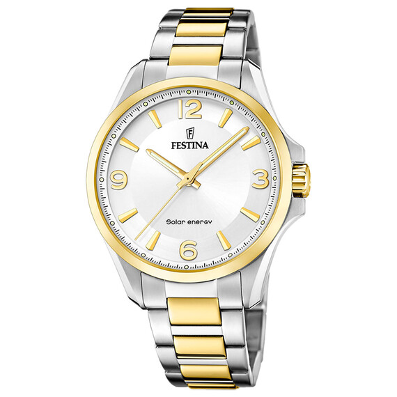 Pánské hodinky Festina Petite F20657/1, Verze: žluté zlato 