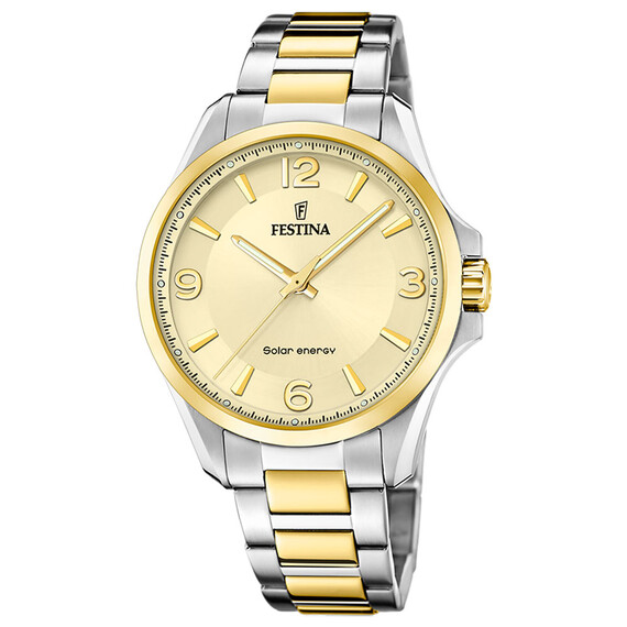 Pánské hodinky Festina Petite F20657/2, Verze: žluté zlato2 