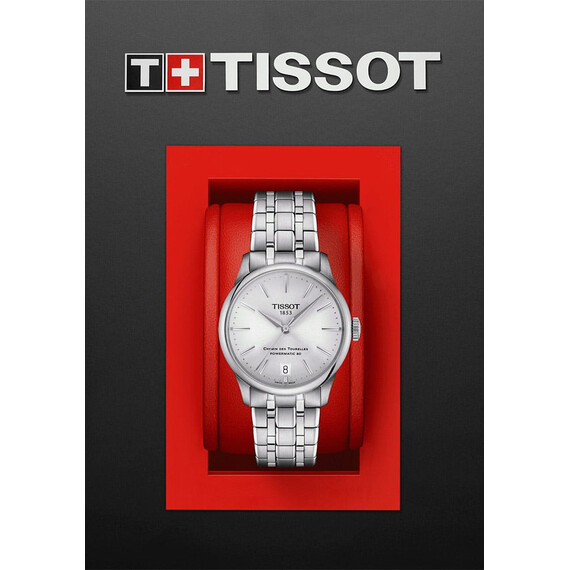 Dámské hodinky Tissot Chemin Des Tourelles Powermatic 80 T139.207.11.031.00, Verze: stříbrná , 5 image
