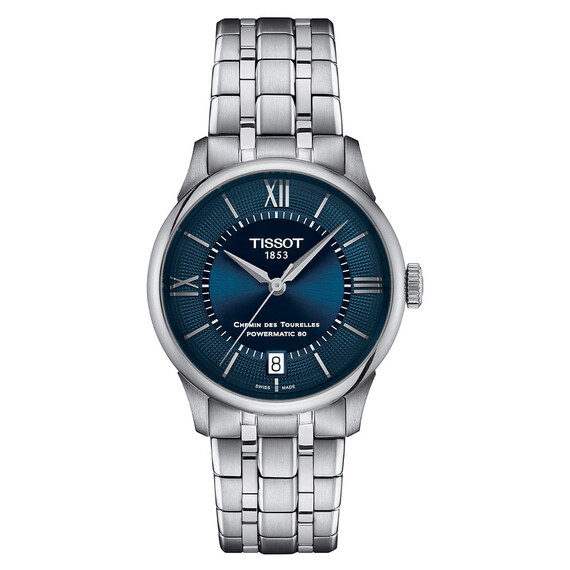 Dámské hodinky Tissot Chemin Des Tourelles Powermatic 80 T139.207.11.048.00, Verze: stříbrná3 