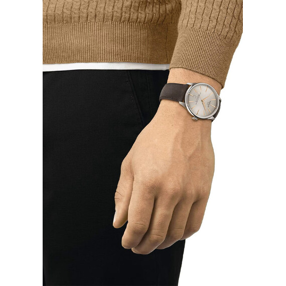 Pánské hodinky Tissot Chemin Des Tourelles Powermatic 80 T139.407.16.261.00, Verze: zelená , 4 image