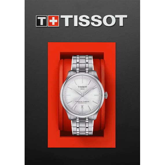 Hodinky Tissot Chemin Des Tourelles Powermatic 80 T139.807.11.031.00, Verze: stříbrná , 5 image
