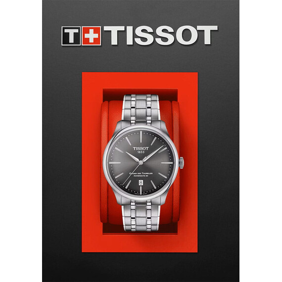 Hodinky Tissot Chemin Des Tourelles Powermatic 80 T139.807.11.061.00, Verze: stříbrná2 , 5 image