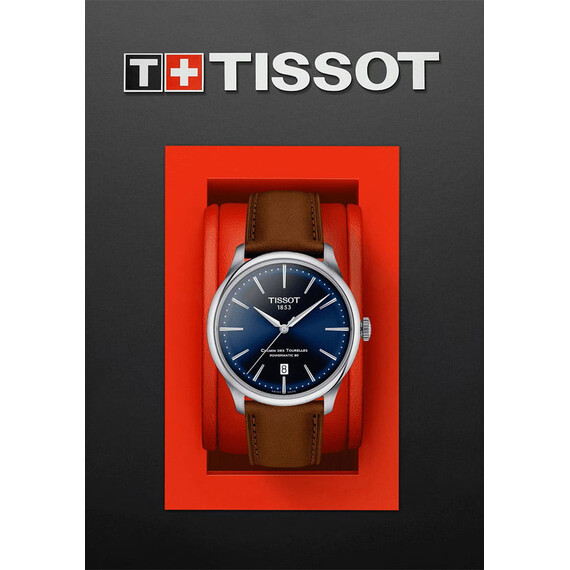 Hodinky Tissot Chemin Des Tourelles Powermatic 80 T139.807.16.041.00, Verze: hnědá , 5 image