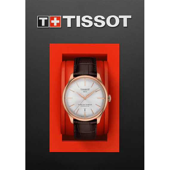 Hodinky Tissot Chemin Des Tourelles Powermatic 80 T139.807.36.031.00, Verze: růžové zlato , 5 image