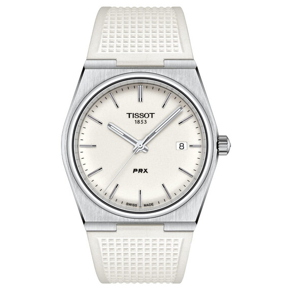 Pánské hodinky Tissot PRX T137.410.17.011.00, Verze: bílá 