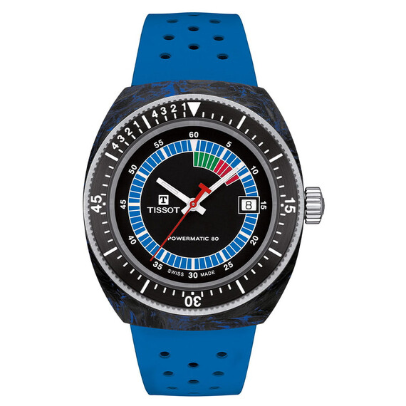 Hodinky Tissot Sideral S Powermatic 80 T145.407.97.057.01, Verze: modrá 