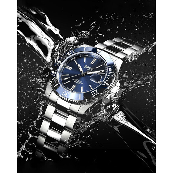 Pánské hodinky Epos Sportive Diver 3504.131.96.16.30, Verze: modrá , 3 image