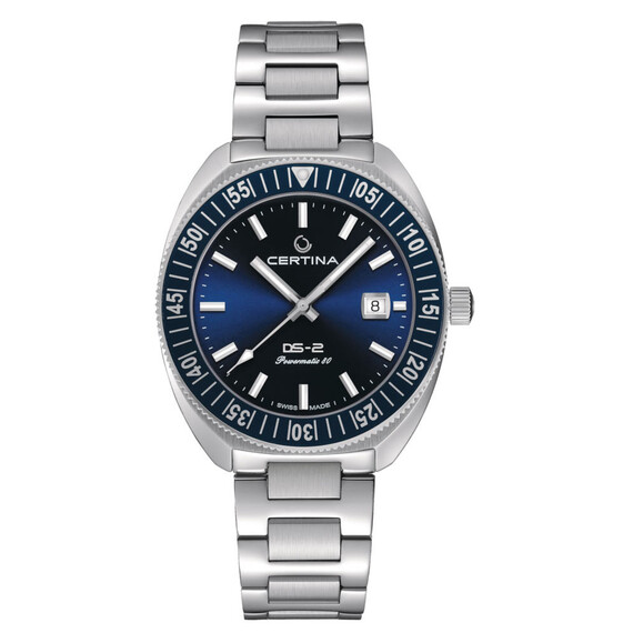 Pánské hodinky Certina DS-2 Tourning Bezel C024.607.11.041.02, Verze: stříbrná 