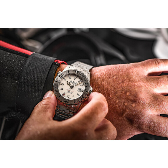 Pánské hodinky Davosa Argonautic 43 BS 161.528.10W, Verze: bílá , 12 image