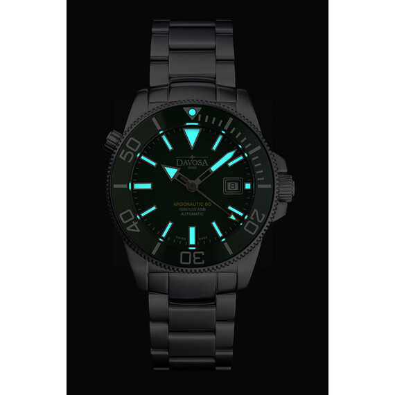 Pánské hodinky Davosa Argonautic 43 161.528.70, Verze: zelená , 2 image