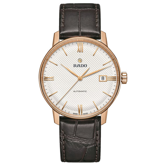 Pánské hodinky Rado Coupole Classic Automatic R22861065, Verze: hnědá 