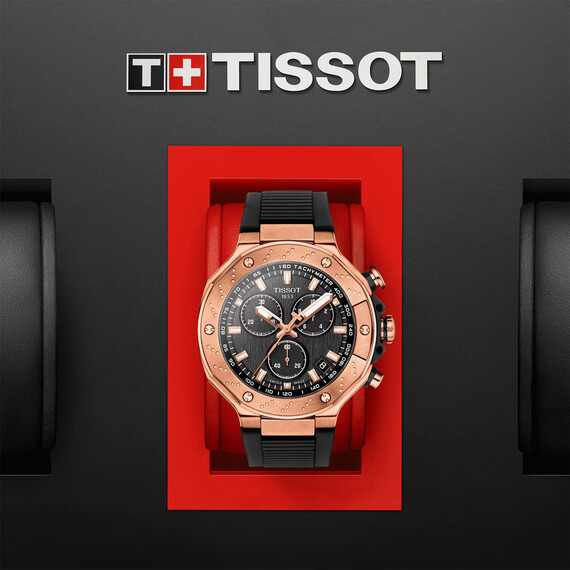 Pánské hodinky Tissot T-Race Quartz Chronograph T141.417.37.051.00, Verze: růžové zlato , 6 image
