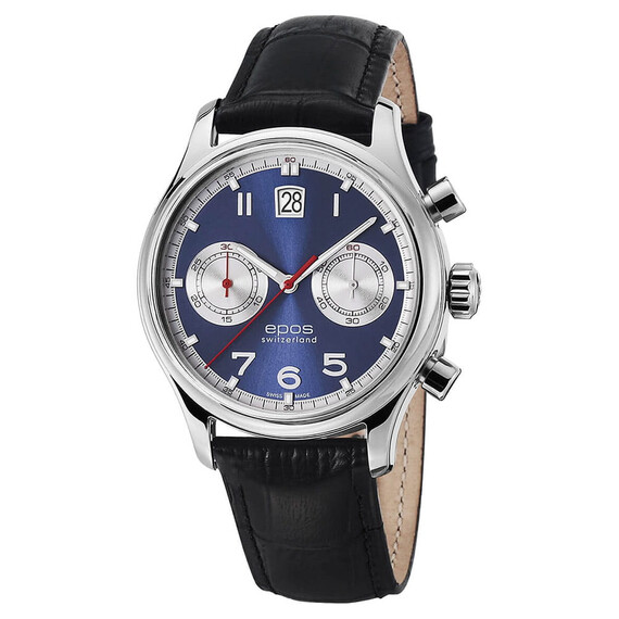 Pánské hodinky Epos Originale Automatic Chronograph 3415.868.20.36.25, Verze: černá2 