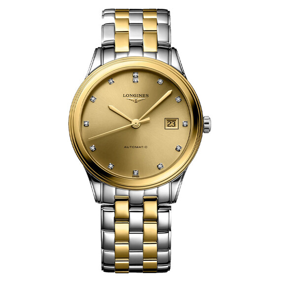 Pánské hodinky Longines Flagship L4.974.3.37.7, Verze: žluté zlato2 