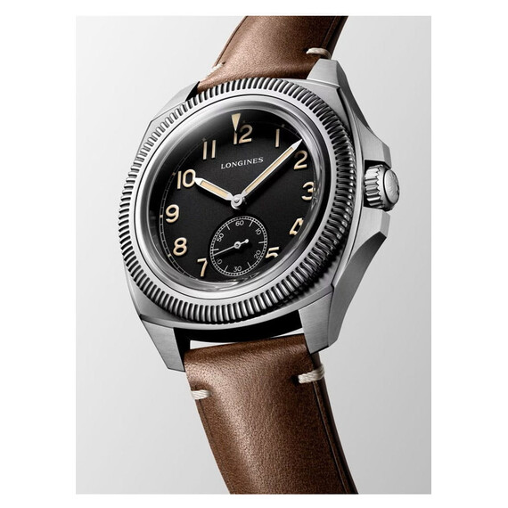 Pánské hodinky Longines Pilot Majetek L2.838.4.53.9, Verze: hnědá2 , 3 image