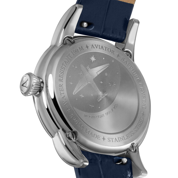 Dámské hodinky Aviator Douglas Moonflight V.1.33.0.255.4, Verze: modrá , 2 image