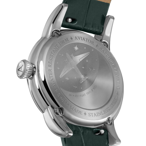 Dámské hodinky Aviator Douglas Moonflight V.1.33.0.262.4, Verze: zelená2 , 2 image