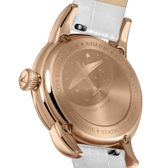 Dámské hodinky Aviator Douglas Moonflight V.1.33.2.251.4, Verze: růžové zlato , 2 image