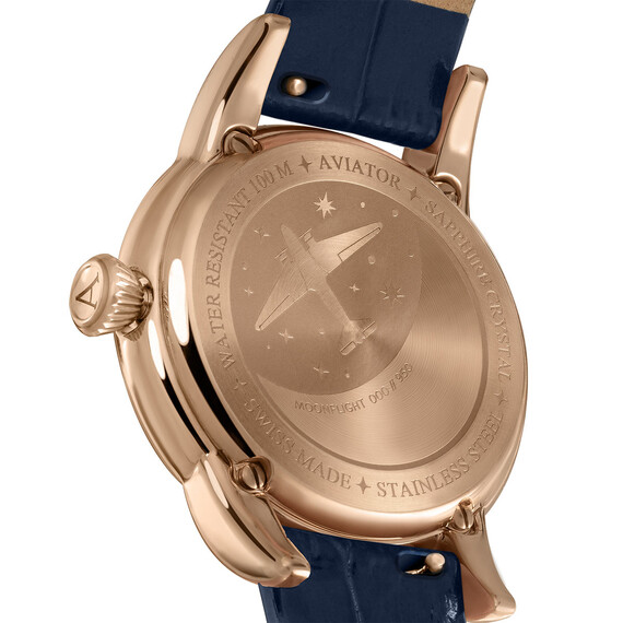 Dámské hodinky Aviator Douglas Moonflight V.1.33.2.256.4, Verze: růžové zlato3 , 2 image