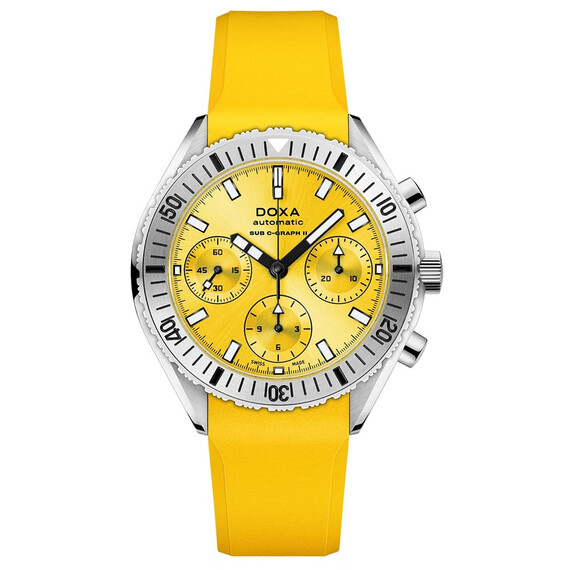 Pánské hodinky Doxa SUB 200 C-Graph II Divingstar 797.10.361.31, Verze: žlutá 