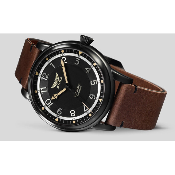 Pánské hodinky Aviator Douglas Dakota V.3.31.5.228.4, Verze: hnědá2 , 3 image