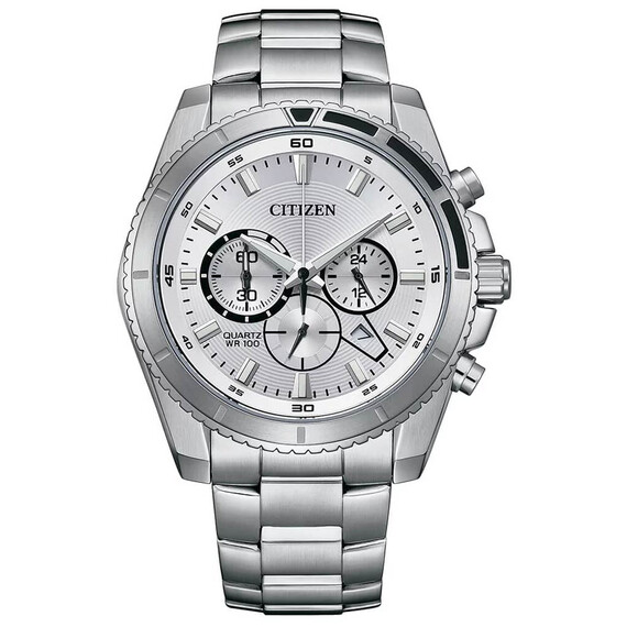 Pánské hodinky Citizen AN8200-50A, Verze: stříbrná 
