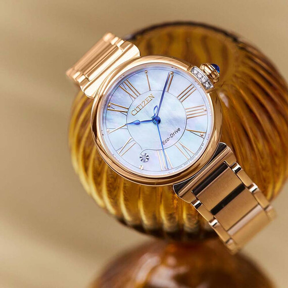 Dámské hodinky Citizen Lady May Bells EM1063-89D, Verze: růžové zlato , 5 image