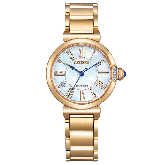 Dámské hodinky Citizen Lady May Bells EM1063-89D, Verze: růžové zlato 