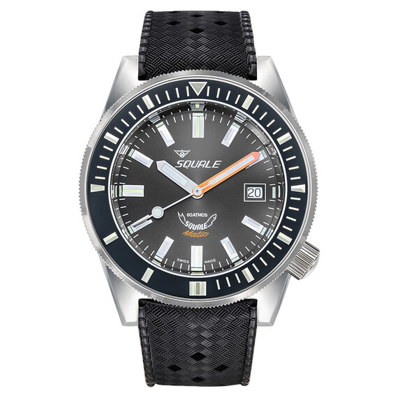 Pánské hodinky Squale Matic MATICXSA.HT, Verze: šedá 