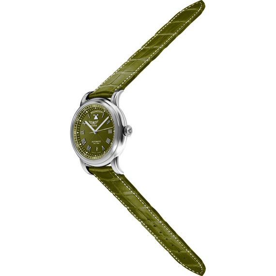 Pánské hodinky Aviator Douglas Day-Date 41 V.3.35.0.278.4, Verze: zelená , 6 image