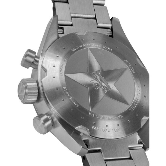 Pánské hodinky Aviator Airacobra P45 Chrono V.2.25.0.169.5, Verze: stříbrná , 2 image