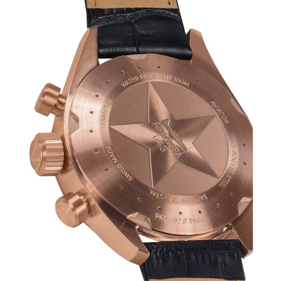 Pánské hodinky Aviator Airacobra P45 Chrono V.2.25.2.173.4, Verze: růžové zlato , 2 image
