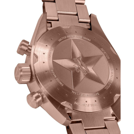 Pánské hodinky Aviator Airacobra P45 Chrono V.2.25.2.173.5, Verze: růžové zlato , 2 image
