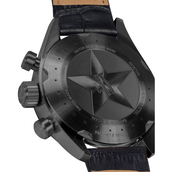 Pánské hodinky Aviator Airacobra P45 Chrono V.2.25.5.169.4, Verze: černá2 , 2 image