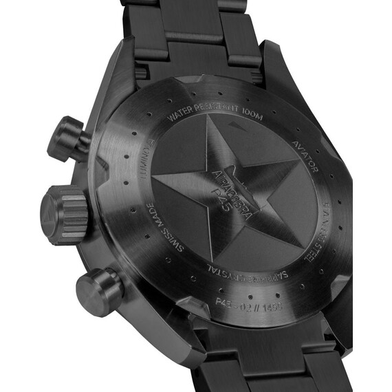 Pánské hodinky Aviator Airacobra P45 Chrono V.2.25.5.169.5, Verze: černá , 2 image